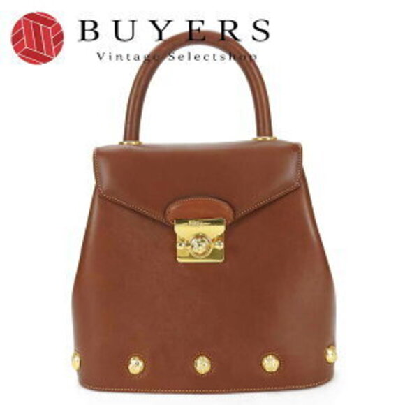 Salvatore Ferragamo Handbags - Salvatore Ferragamo Handbag Leather Brown hand bag